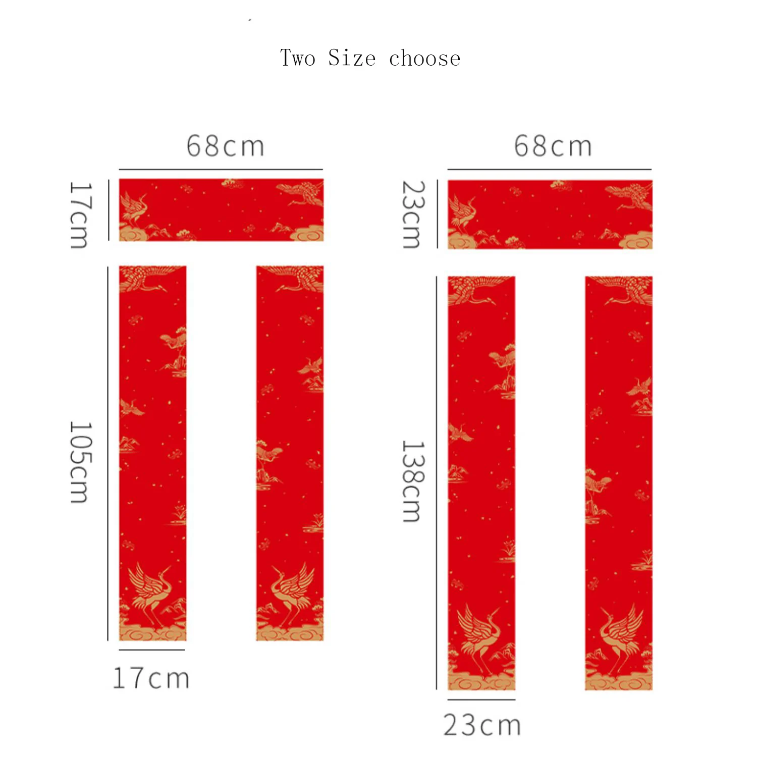 3 Pairs Chinese Spring Festival Couplets Batik Blank Half Ripe Xuan Rice Paper Scroll Calligraphy Brush Paper