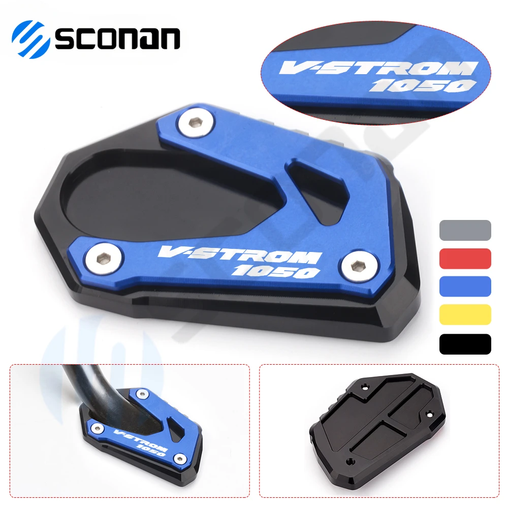 

Motorcycle Enlarger Plate For Suzuki V strom 1050 VSTROM1050 V-strom 1050XT Vstrom Side Kickstand Stand Extension Accessories