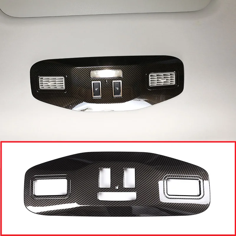 ABS Matte Chrome For Land Rover Discovery 5 LR5 HSE LUXURY 2017-2020 Car-styling Interior Car Roof Reading Lamp Frame Cover Trim