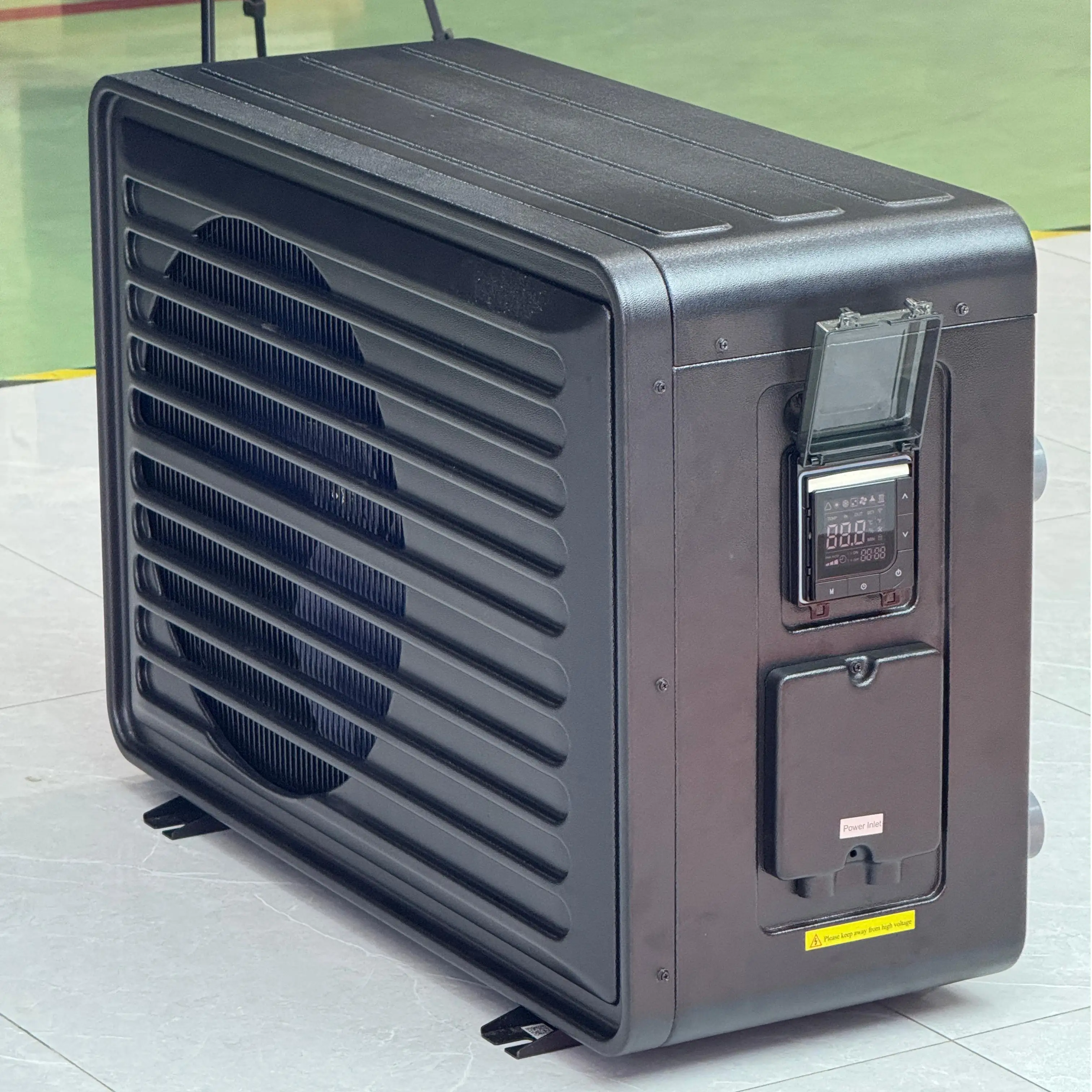 Pompa Panas Kolam Renang Nulite Air Source R32 Gas DC Inverter Wifi Eropa Pemanas Air 21kw 25kw 28kw