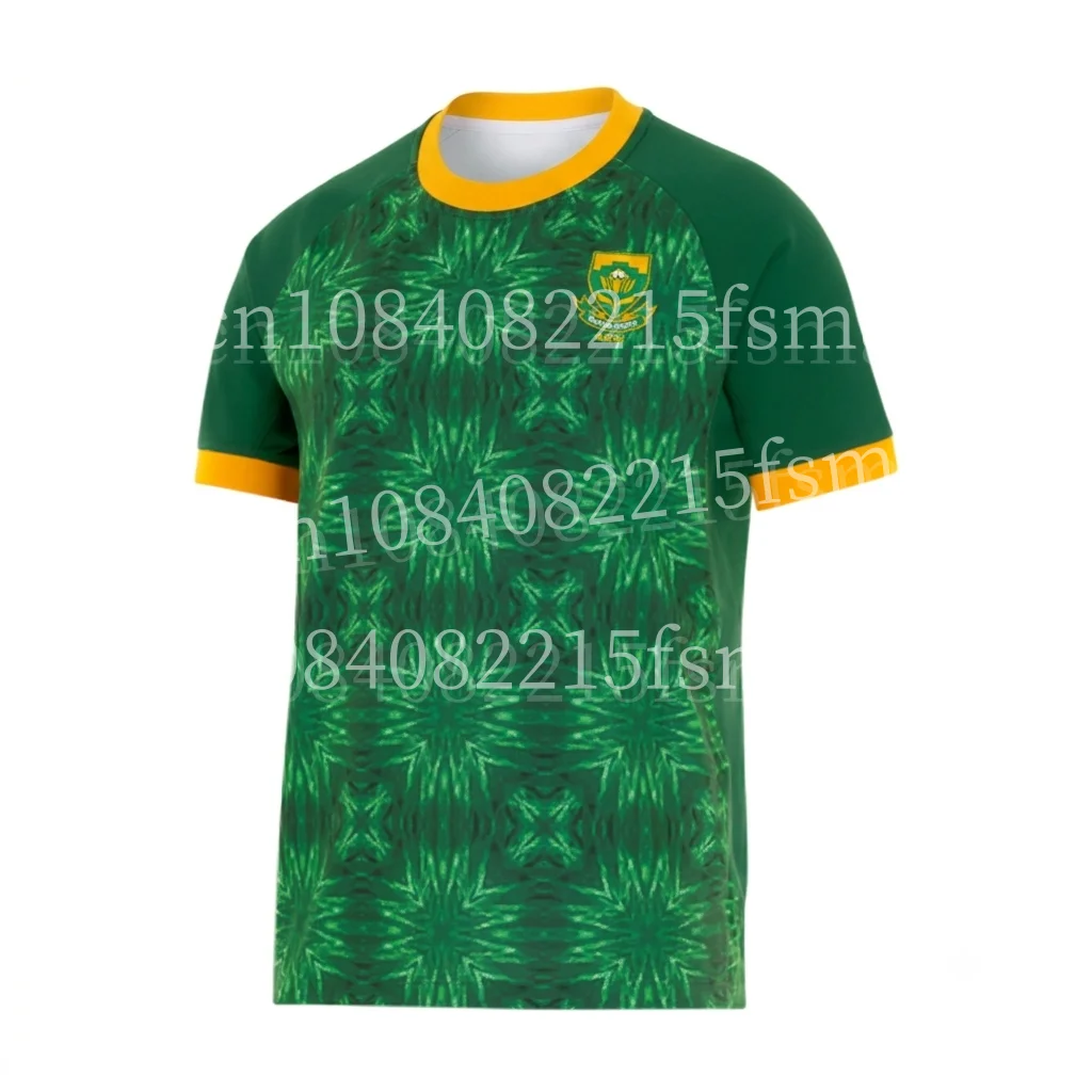 2026 Rugby's Größte Rivalität Südafrika Springboks O-Ausschnitt Kurzarm T-Shirt mit Grafikdruck Sportbekleidung Lässige Sommer-T-Shirts – Detail 5
