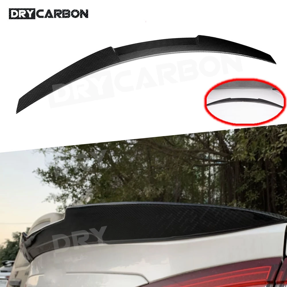 

Carbon Fiber Rear Trunk Lip Spoiler For BMW 3 Series G20 G80 M3 320i 325i 330i M340i 2019-2022 Duckbill Rear Trunk Wing Spoiler