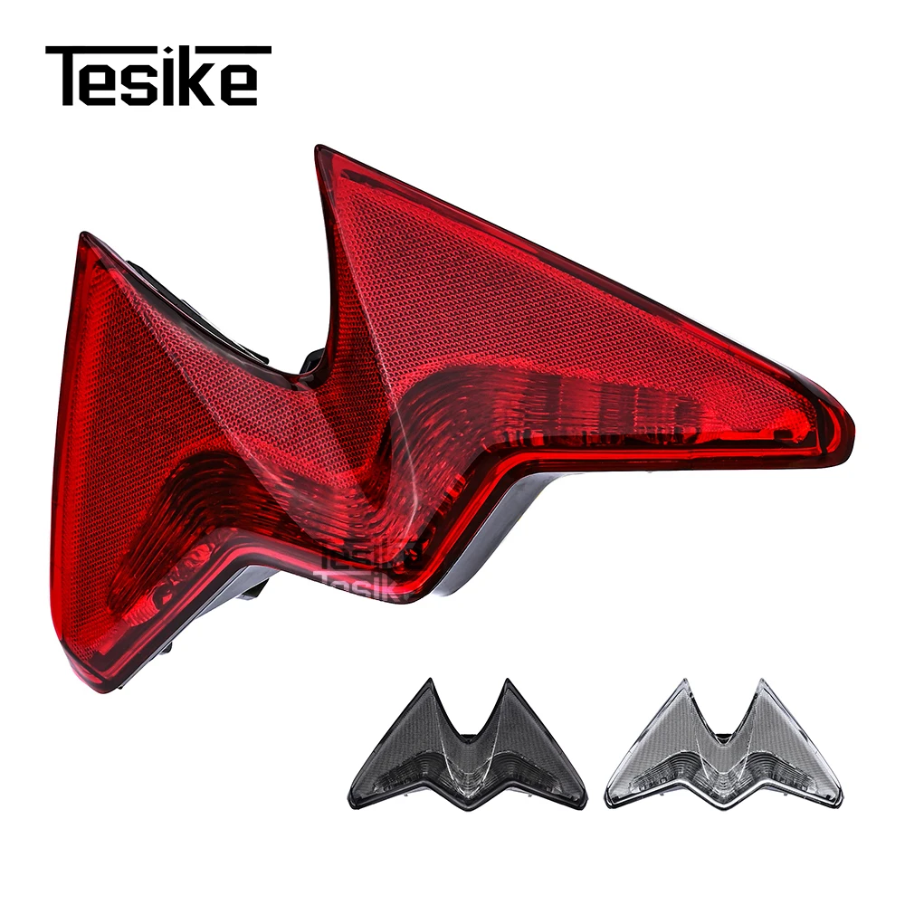 Motorcycle Rear Taillight Assembly For Aprilia RS660 Tuono 1100 Tuono V4 1100 RSV4 2011-2025 LED Tail Light Indicator Brake Lamp