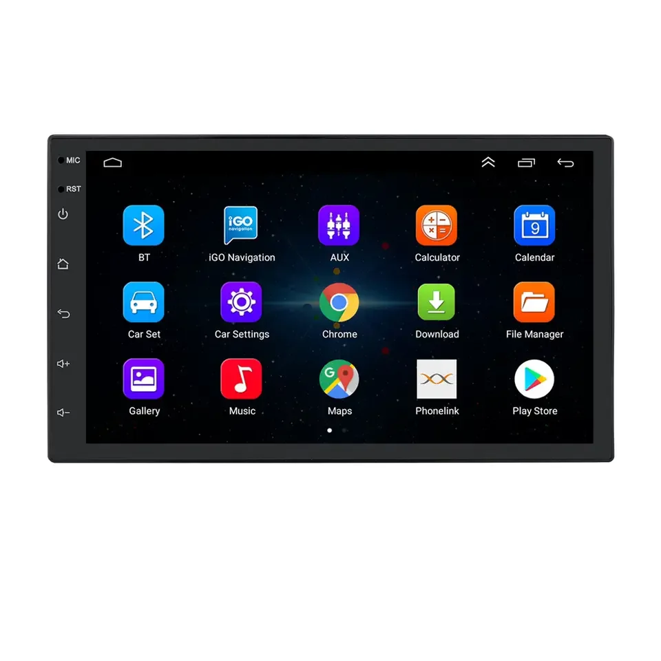 

7 Inch 2 Din Android Car Multimedia Video Player HD Auto Radio BT WIFI Audio MP5 Player With GPS Navigation