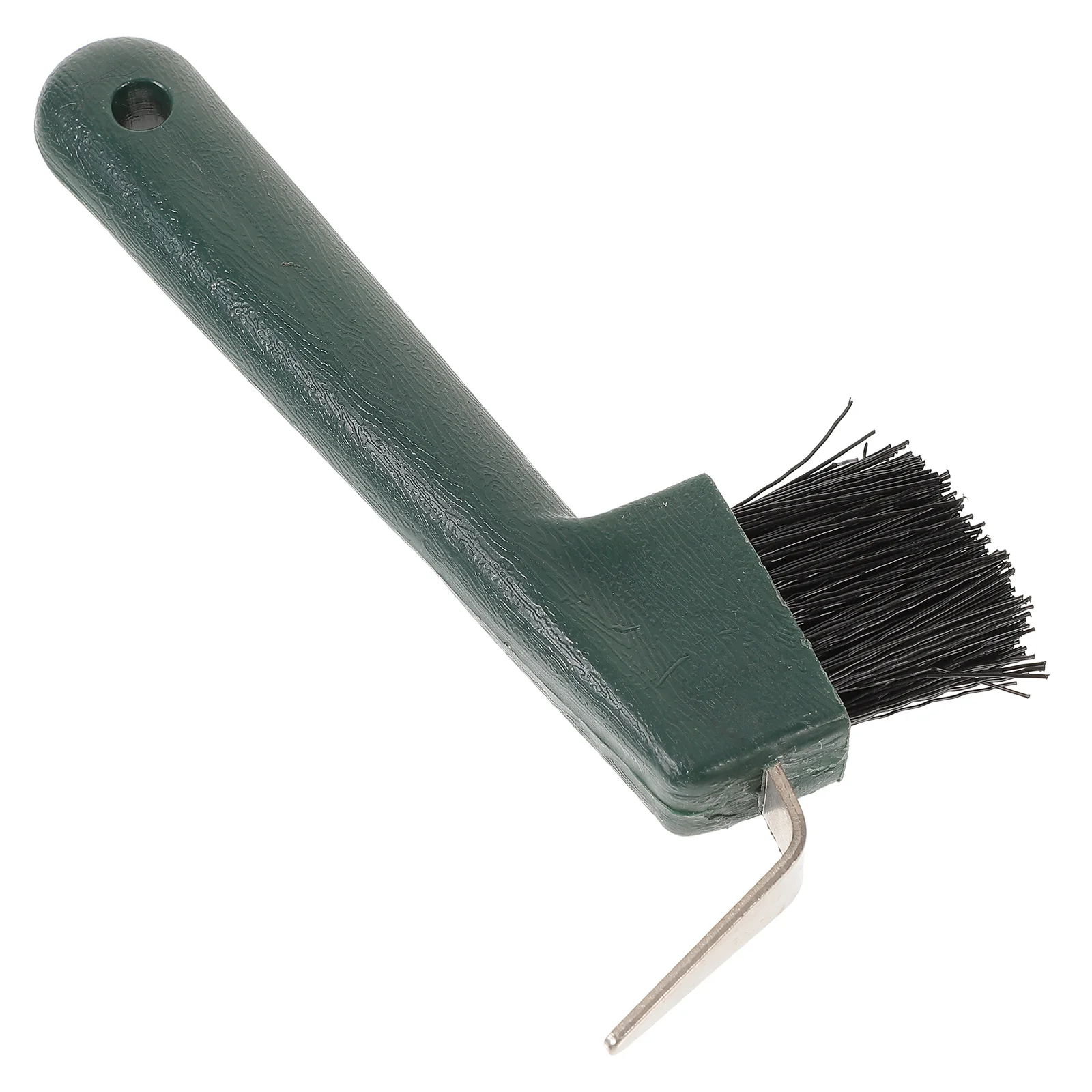 أداة اختيار وفرشاة محمولة 2 في أداة تهذيب الحواف، منظف فعال على حدوة الحصان للحالات الرطبة أو الباردة