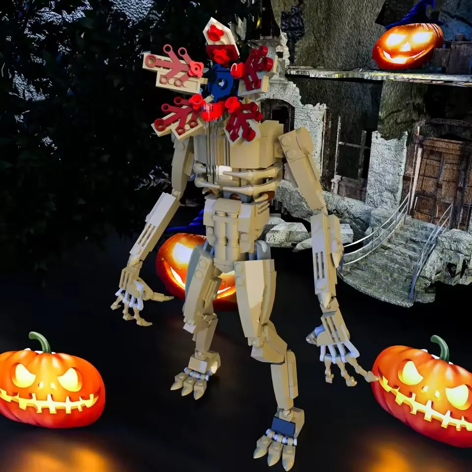 

Classic Movie Monster Model MOC God Of The Underworld Figures Building Blocks DIY Toys Desktop Ornaments Creative Gift 350PCS