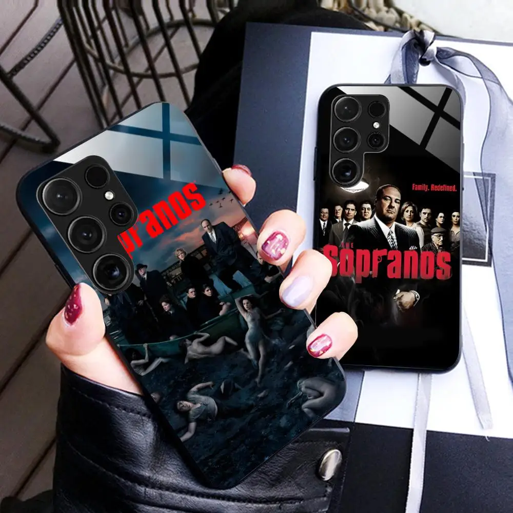 

Fashion Sopranos Phone Case for Samsung Galaxy S26 S25 S24 S23 S22 S21 S20 Note20 Plus FE Ultra Glass Protective Cover