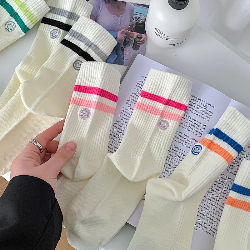 cacos-simples-de-duas-barras-estilo-universitario-para-calcados-esportivos-sex-pacote-com-4-pares-design-basico-vers