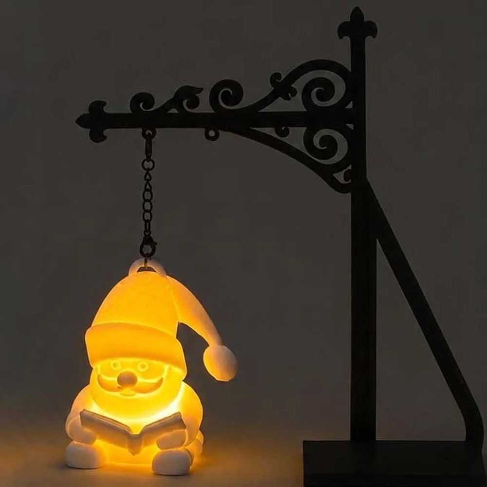 LED Light Bookshelf Insert Light Multi Styles Lightweight Halloween Ghost Lamp Vintage Style Hook Design Insert Bookmark Light