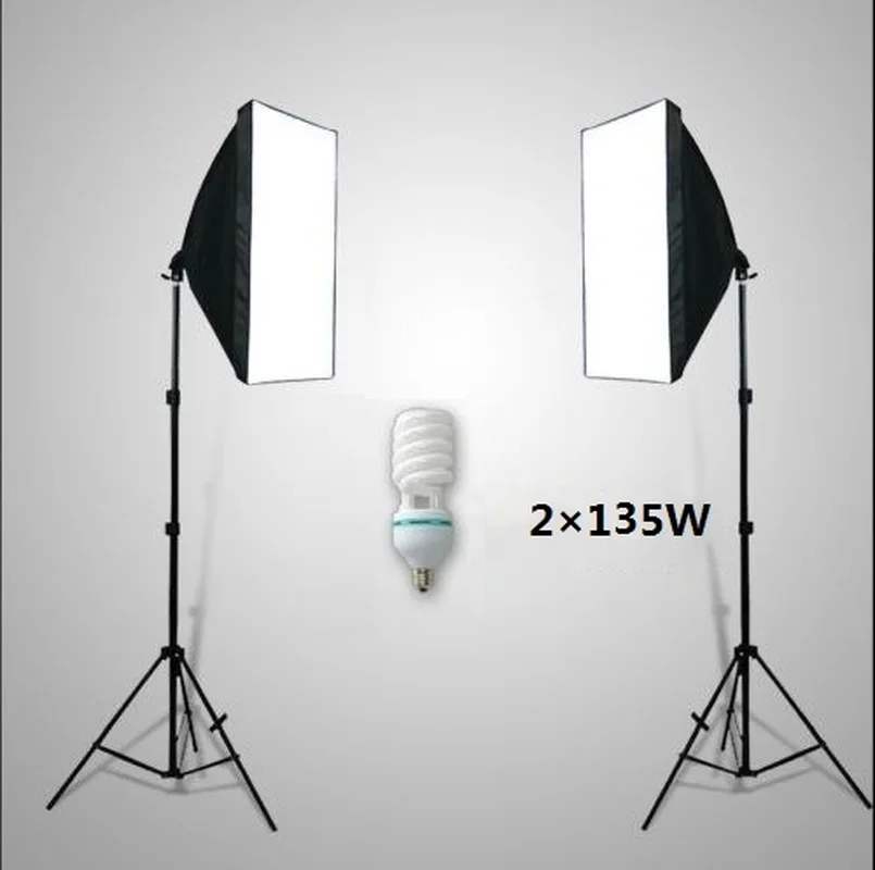 Lighting Kit Softbox Photo Studio Photography Soft Box Light Stand kit