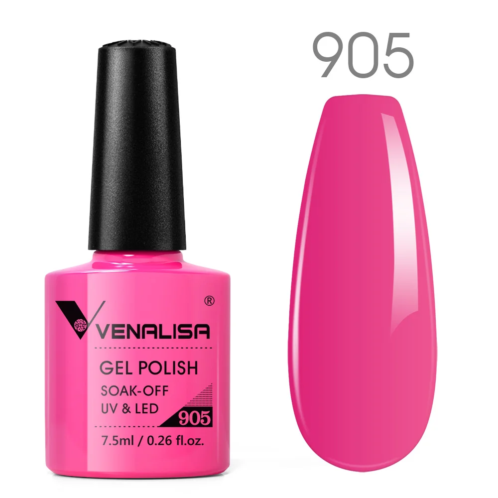 Venalisa Neon Nagel Gel Polish Super Prachtige Zomer Kleur Nagelmanicure 7.5 ml Semi Permanente Losweken UV LED Nagelgel vernis