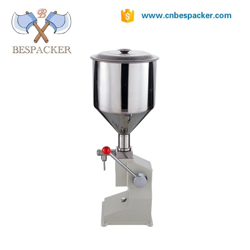 Bespacker A-03 Small Ice Cream Manual Perfume Water Juice Essential Oil Liquid Filling Machine