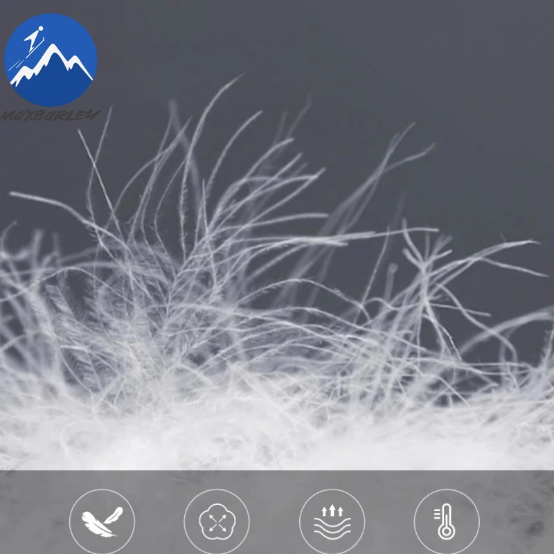 Maxbarley Men Down Jacket Winter High Quality White Duck Down Lightweight Parka Fashion Outdoor Ski Soft Warm Puffer Jacket