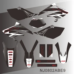 for Beta RR 50 2006 2007 2008 2009 2010 Full Graphics Decals Stickers Motorcycle Background NJ0802ABE