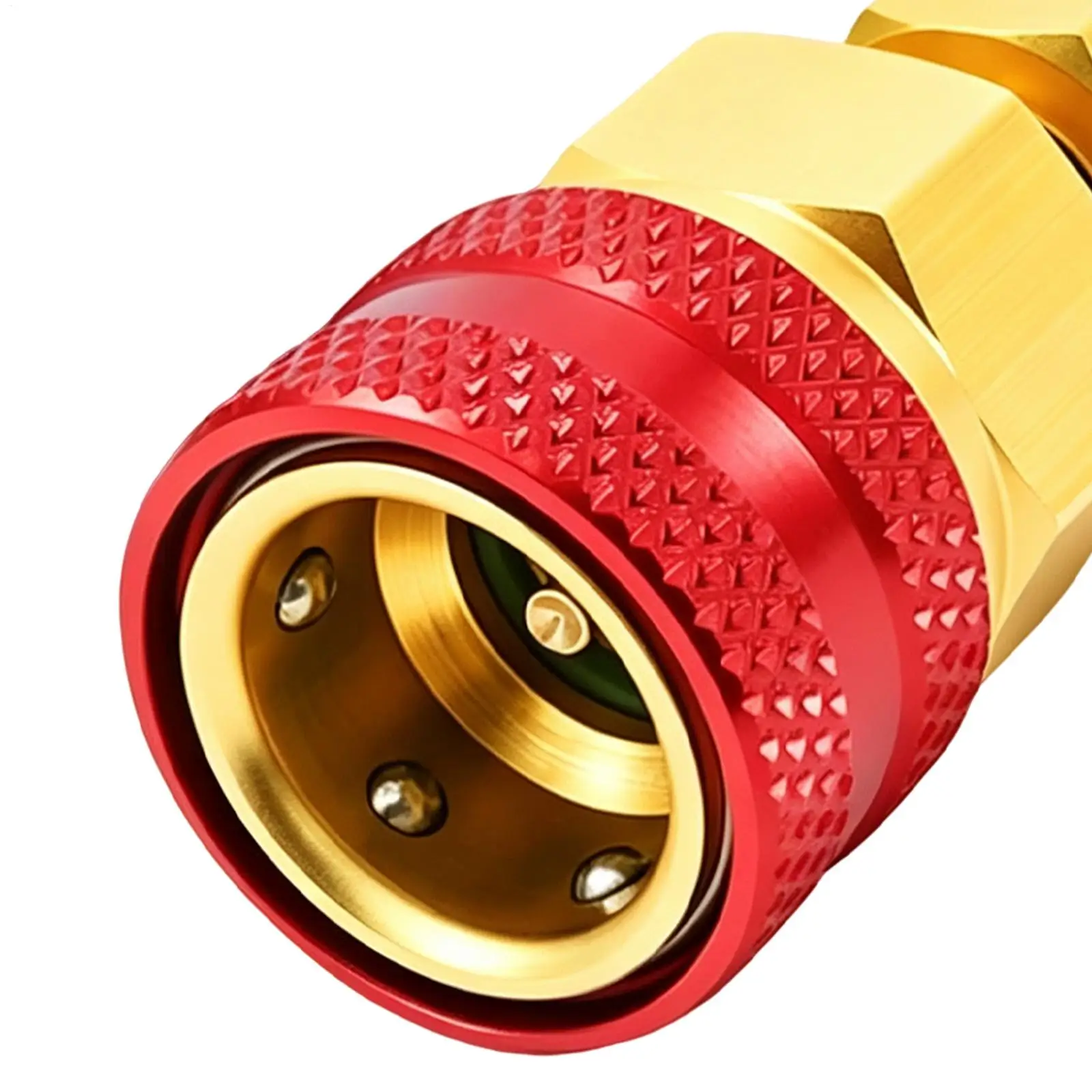 1234yf Adapter High Low Side Quick Coupler R1234yf Quick Coupler For Ac Charging Car Air Conditioning System Evacuation Vehicle