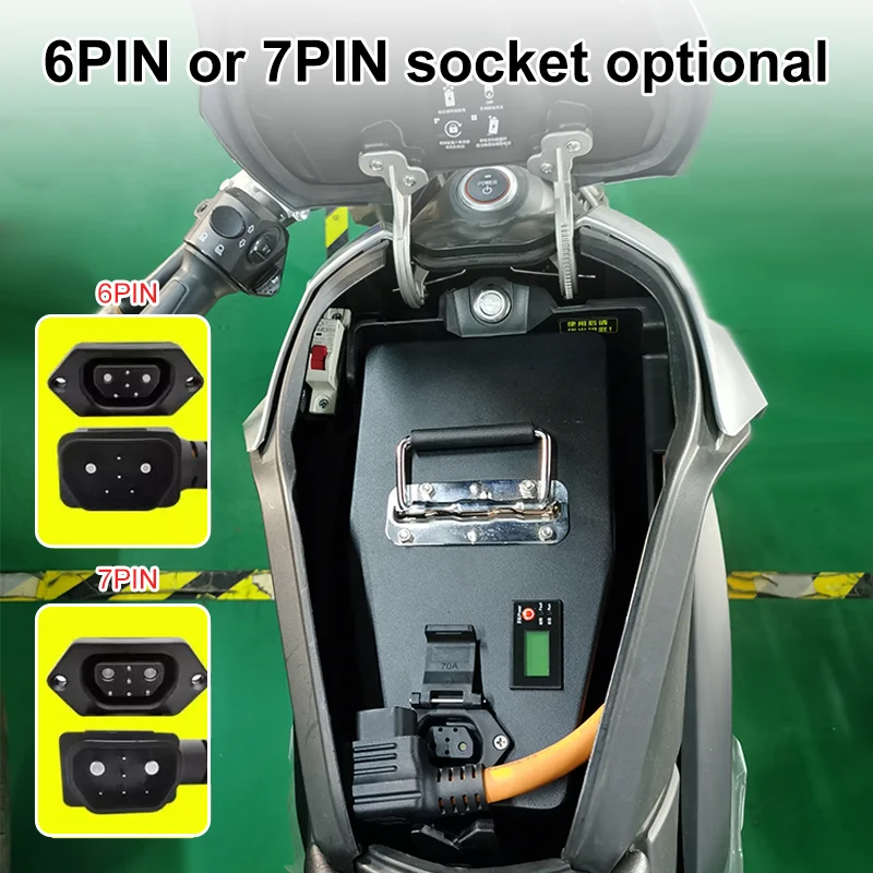 Akumulator litowy 72V45AH dla Super SOCO TC MAX nowy silnik elektryczny o dużej pojemności akumulator dostosowany