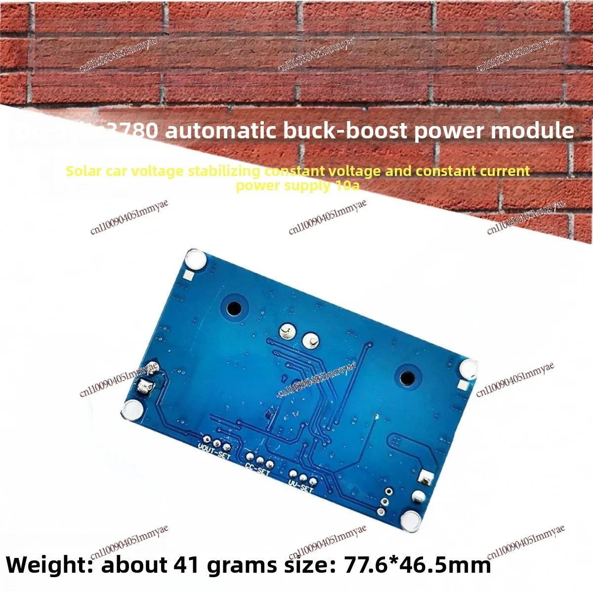 DC-DC LTC3780 Automatic Boost and Step-down Power Supply Module Solar Vehicle Regulated Constant Voltage Constant Current 4