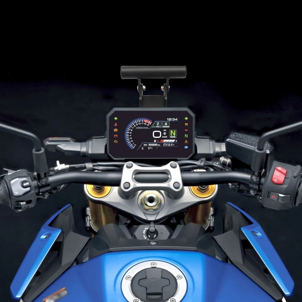New Motorcycle Accessories Navigation Bracket Holder CNC For Suzuki GSX-S1000 GX 2024 Mobile Phone Navigation phone ﻿