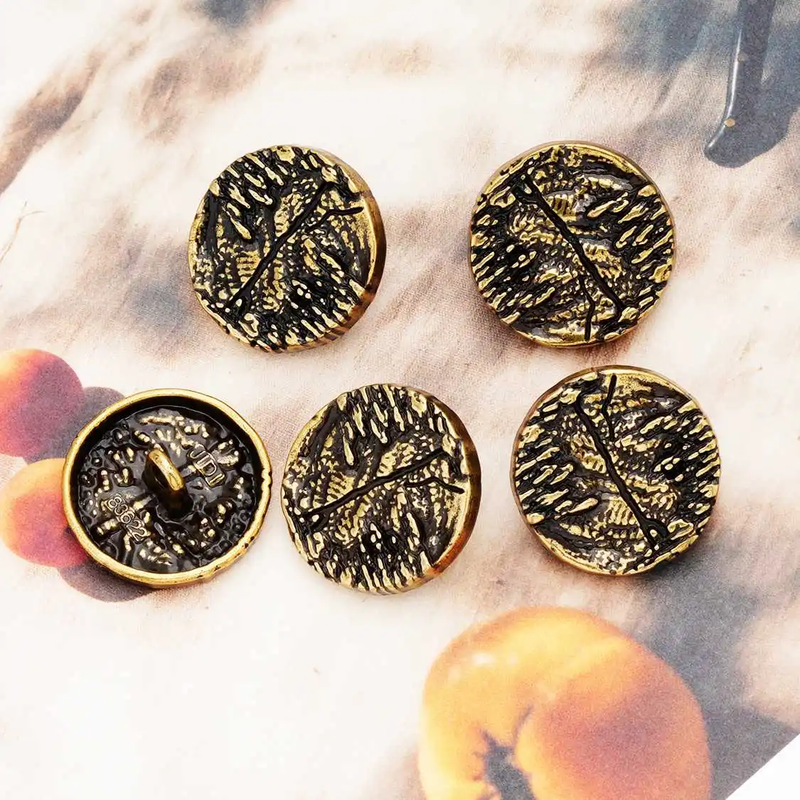 5 Pcs Textured Meta… - image