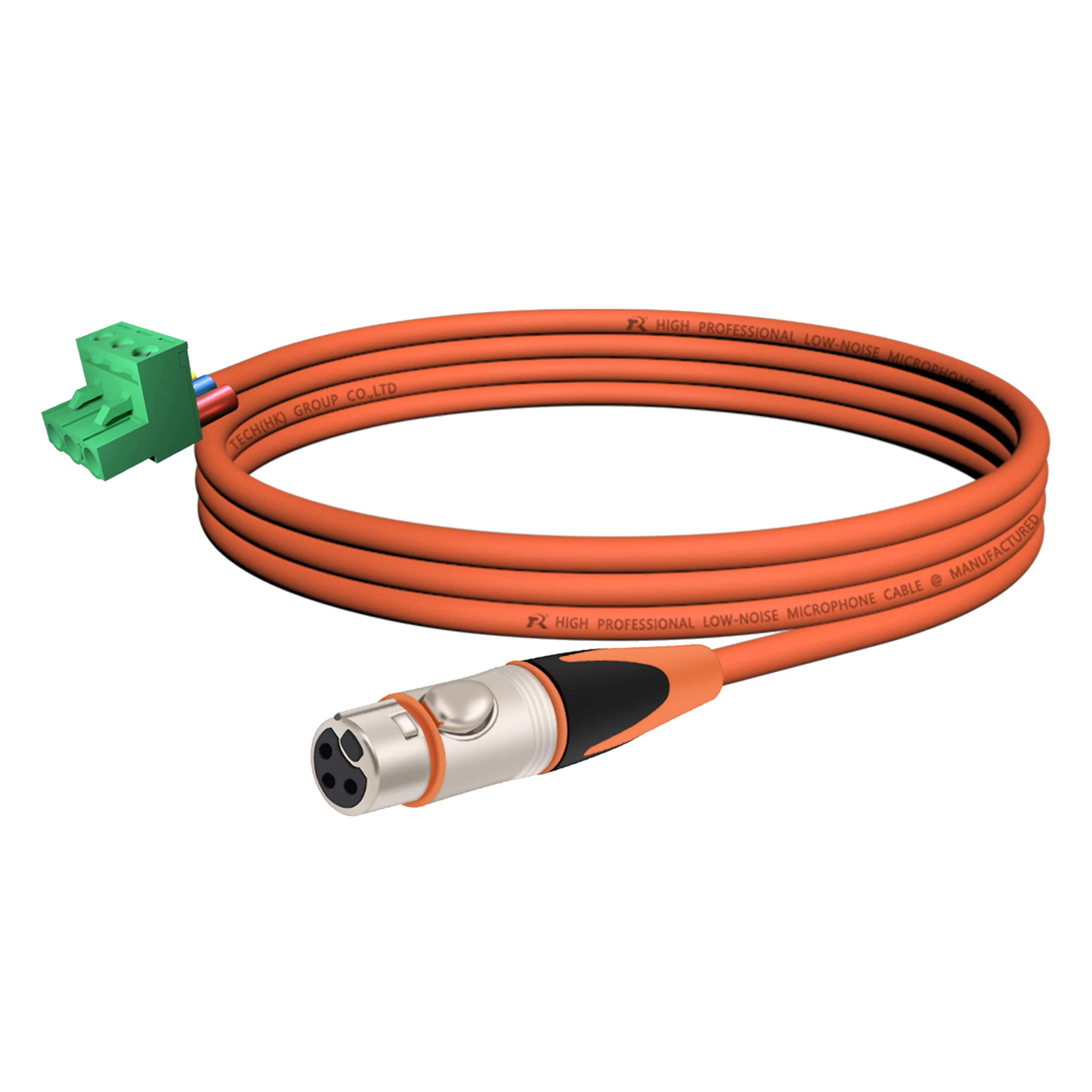 XLR-Mikrofonkabel, 3-poliges M/F XLR-Kabel, Audioanschluss zu symmetrischem Mikrofonkabel, Adapter, Konverter, professionelle Verbindung für Studio, 1 Stück – Detail 6