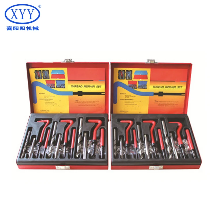 Factory Supply M5-M12 Thread Repair Kit Hand Tool Set with Drills Engine