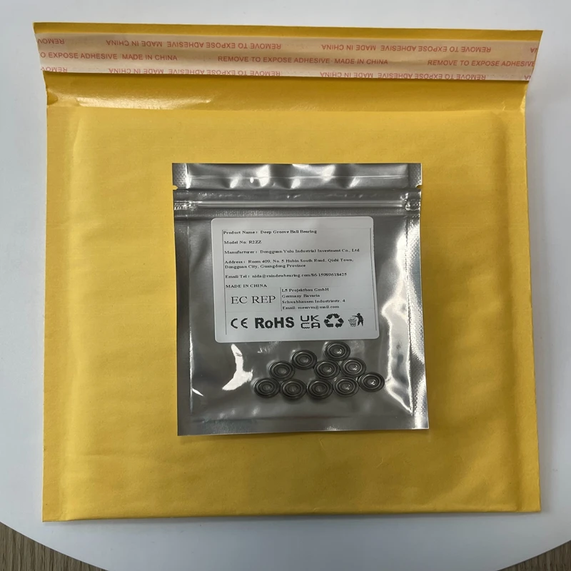 

10PCS R2ZZ 3.175X9.525X3.967 mm Bearing ABEC-7 Inch Miniature ZZ Ball Bearings For RC Models R3ZZ R4ZZ R6ZZ R8ZZ R144ZZ R166ZZ