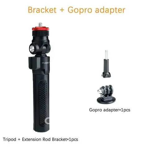 2-in-1 Multi-function Selfie Stick for DJI ACTION 2 Tripod Stand Phone Mount  Accesories for Gopro 10 Tripod for Camera