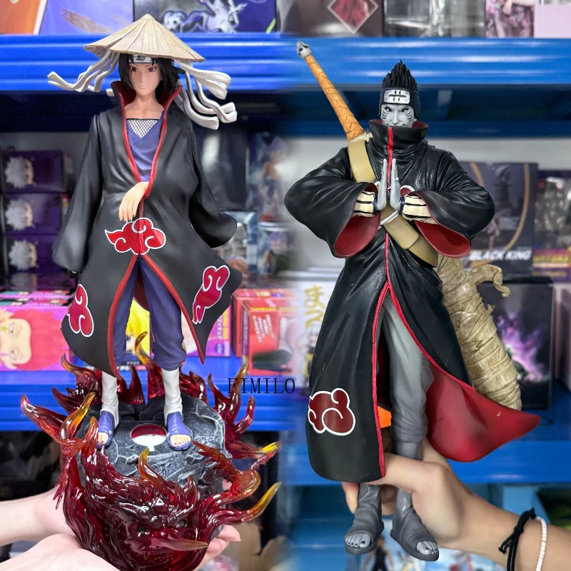 

Anime Naruto Figure Uchiha Itachi Action Figures Hoshigaki Kisame Figures GK Model PVC Collection Desktop Periphery Toys Gifts