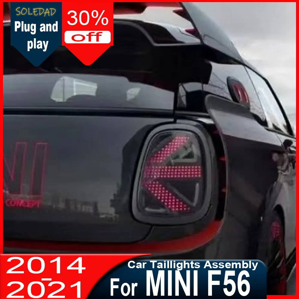 Car Taillights for BMW Mini Cooper F56 2015-2023 GP Animation Rear Lamps LED Taillight Assembly Car Accessories