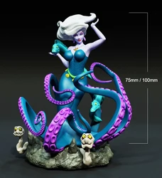1/24 75mm 1/18 100mm Resin Model Kits Queen of The Sea Figure Unpainted No Color RW-257
