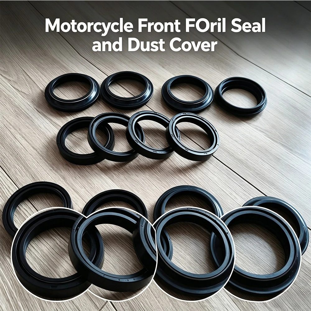 

2/4/8pc 41x53x8/10.5 41*53 Motorbike Front Fork Damper Oil Seal 41 53 Dust Seal For Kawasaki Z900 Z900RS Z650 VULCAN S 650 ZR800