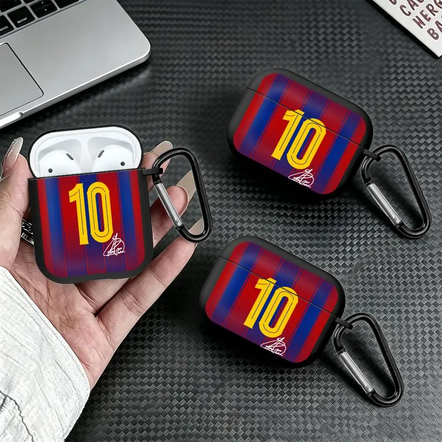 Stripe Number 10 Earphone Cases Cover Case For Airpods 3 2 1 Pro Pro3 4 Pro2