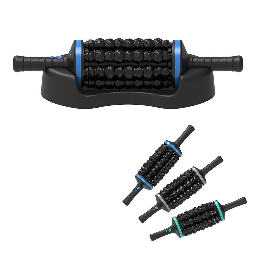 

Rechargeable Handheld Rolling Percussive Massager Deep Tissue Muscle Relax & Recovery Whole Body Relief