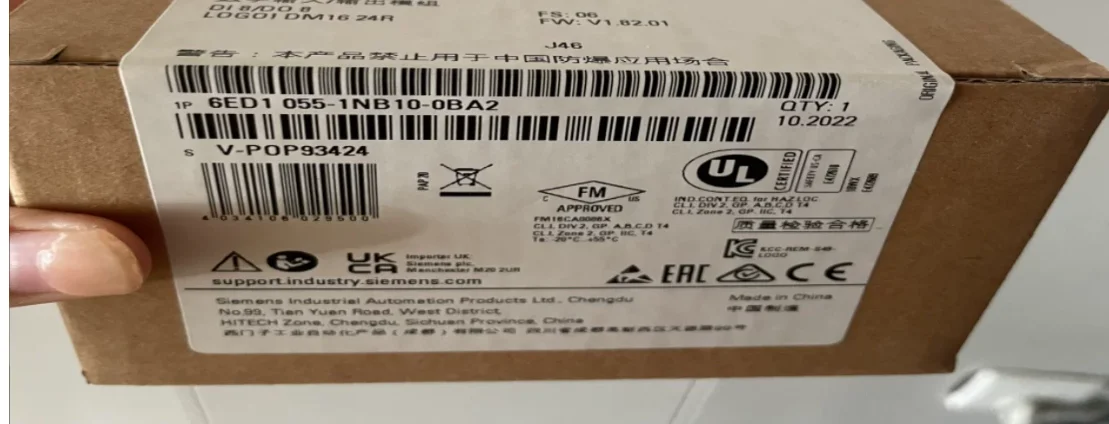 6ED1052-2CC08-0BA1 2MD08 2HB08 2FB08 2CC01 LOGO! 24 CEo Logic Module Without Display 6ED10522CC080BA1 PLC Controller