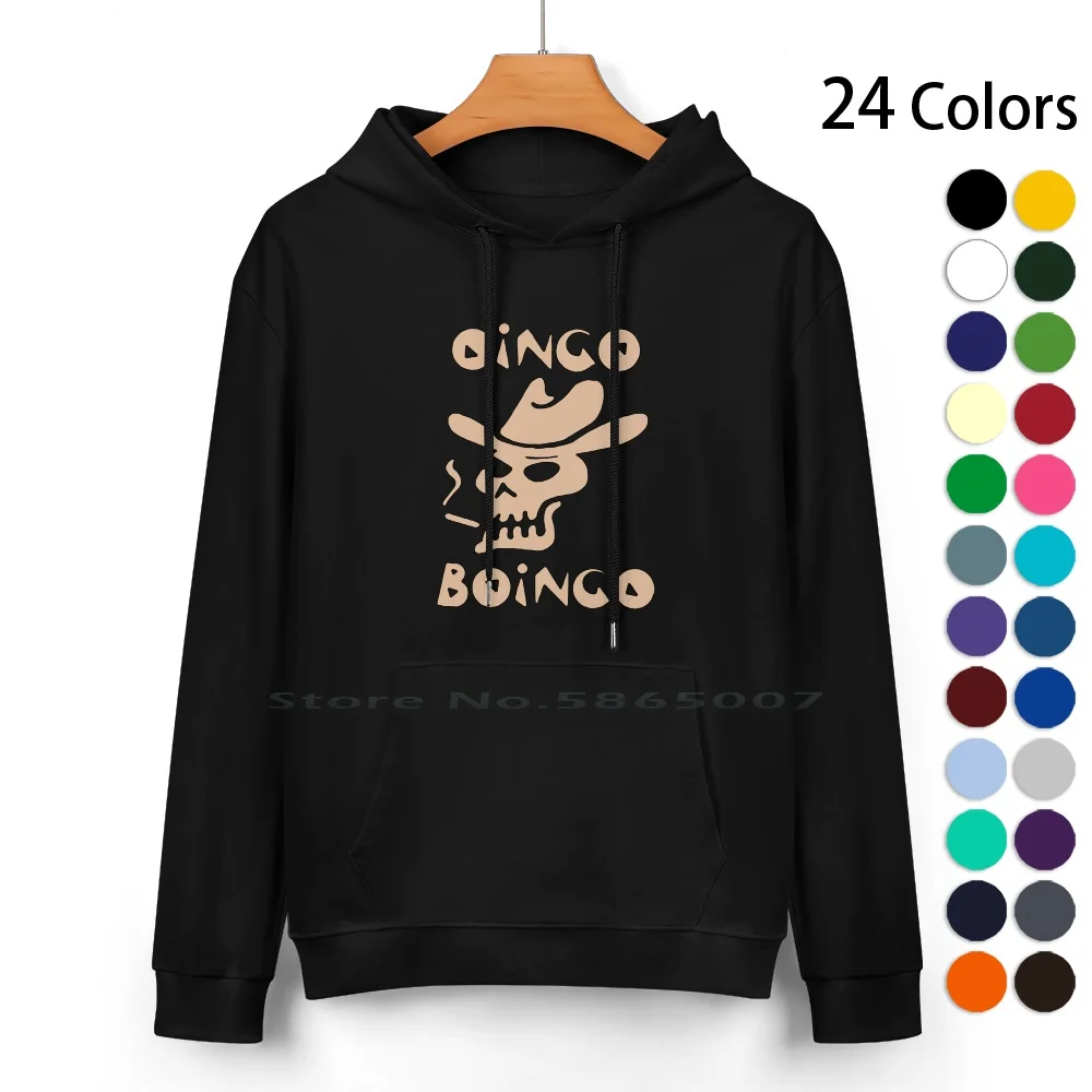 Oingo Boingo Pure Cotton Hoodie Sweater 24 Colors Music Dead Mans Party 1980s Science Danny Elfman Oingo Boingo Stuff Ska 80s