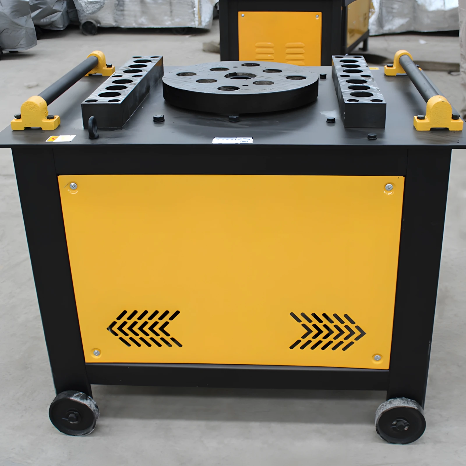 Compact Steel Bar Bending Machine with Automatic Cutting and Bending for Efficient Rebar Fabrication