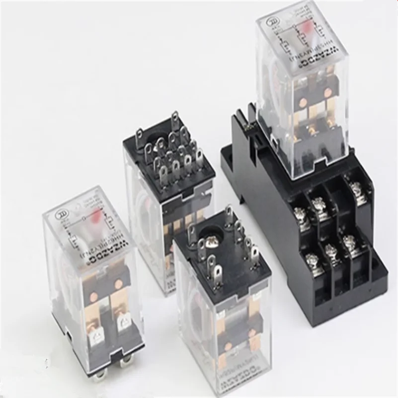

CNC Wire Cutting Machine Parts Wirecut EDM 8/11 Pin 12V/24V DC AC Relay