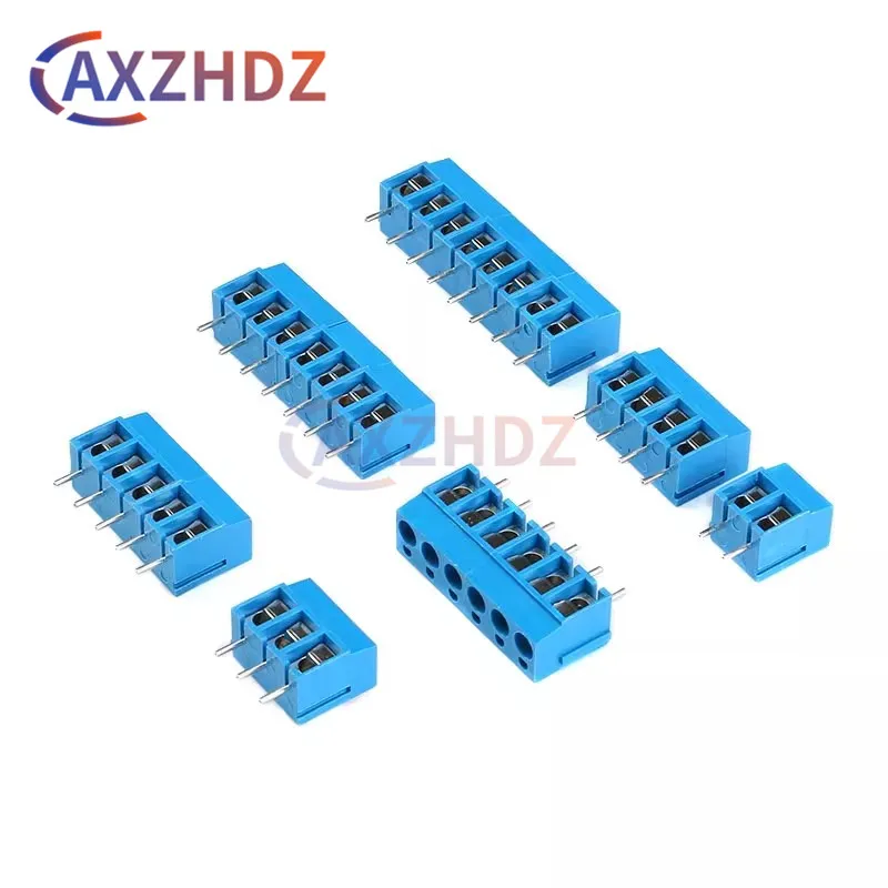 10PCS2Pin 3Pin 5MM KF300 Pitch PCB Screw Terminal Block Connectors 250V 16A 14-22AWG