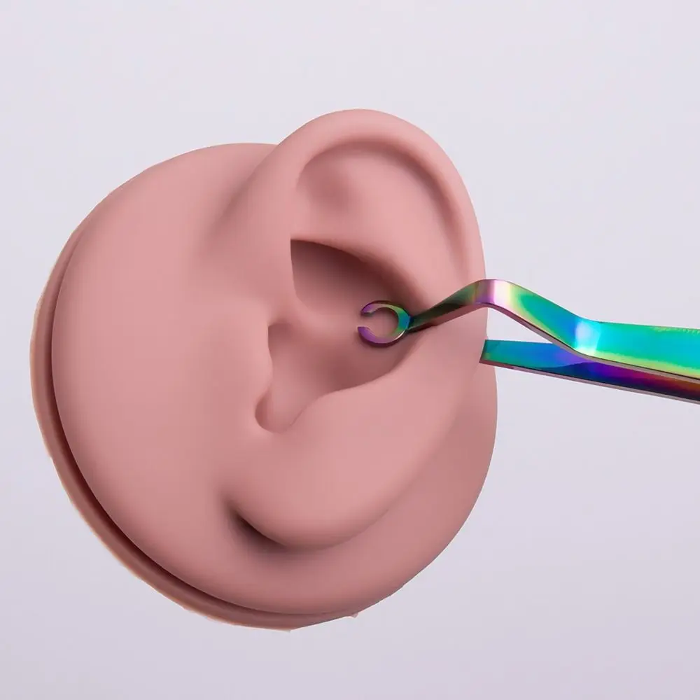 

Stainless Steel Body Piercing Tool Ear Stud Septum Piercing Tool Dermal Forceps Navel Stud Nose Stud Dermal Piercing Tool