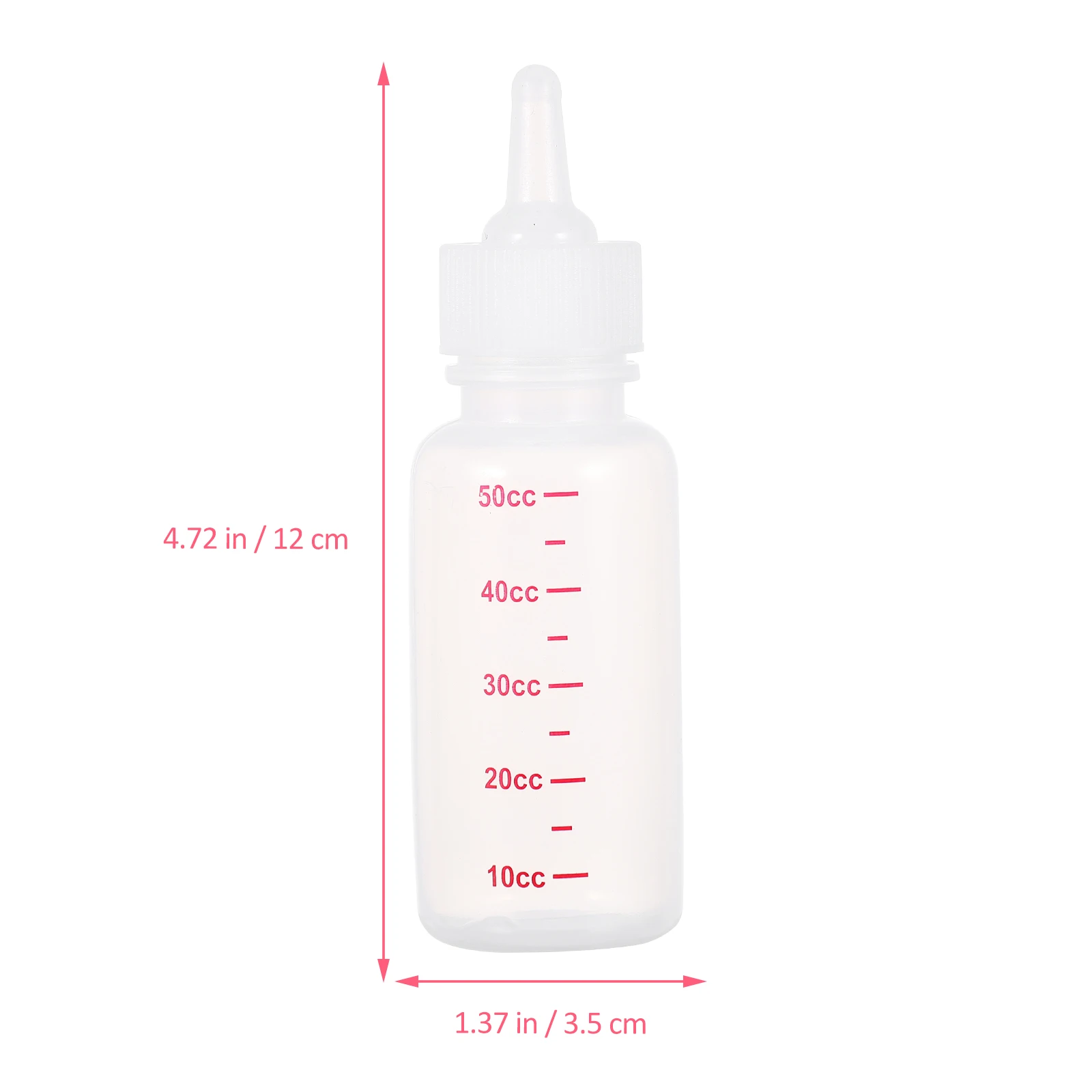 

1 set Pet Dropper for Kittens Puppies Newborn Animals Nursing Tool Squeeze Design Precise Scale Rate Lightweight