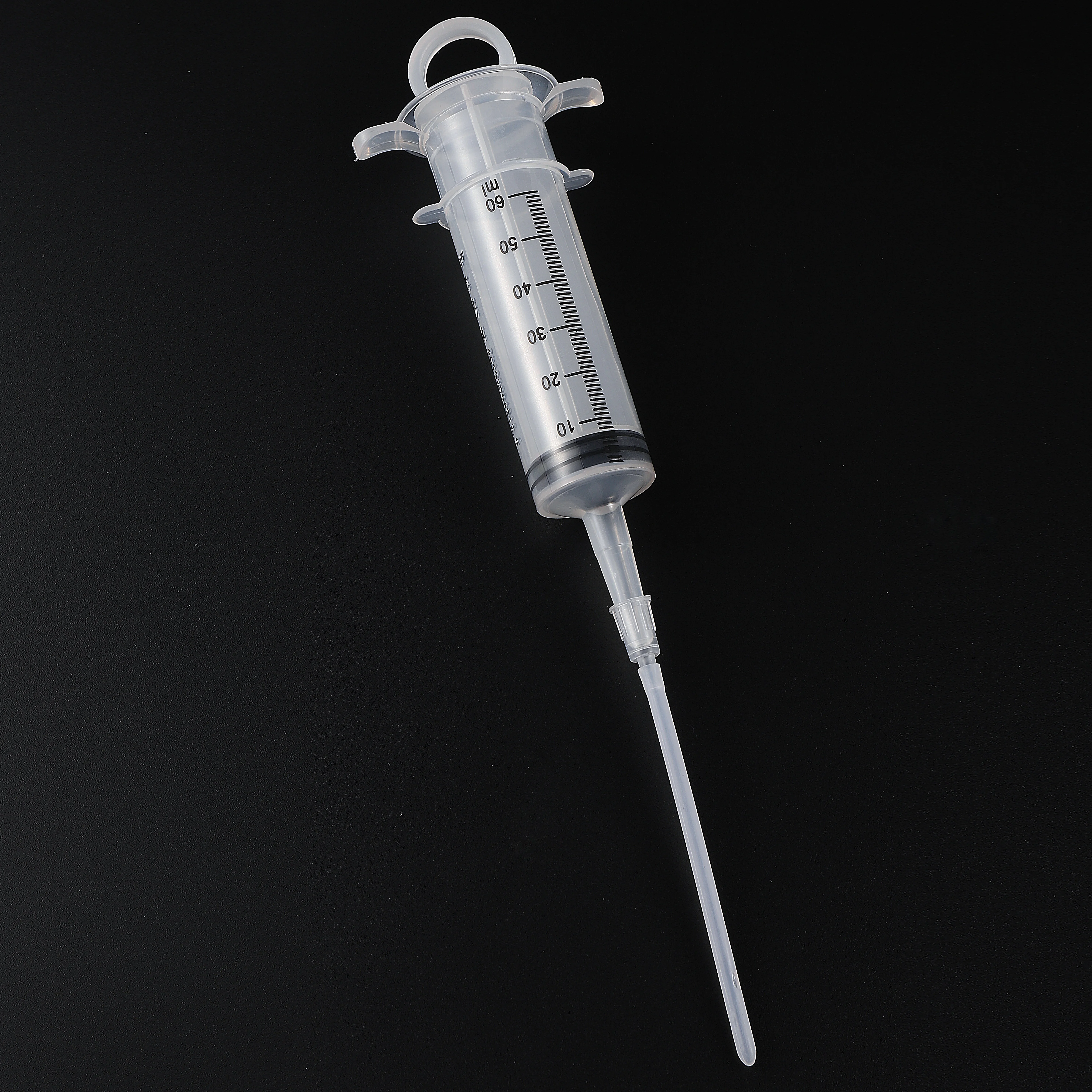 Seringue d'alimentation pour poussin, 60ml, Tube en Silicone de qualité alimentaire, pour liquide, médicament, Pigeon, caille