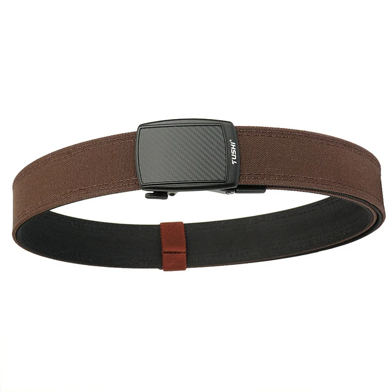 3.8 حزام تكتيكي سميك بطبقة مزدوجة CS حزام متعدد الوظائف بإبزيم تلقائي نسخة مطورة حزام من النايلون المعلق