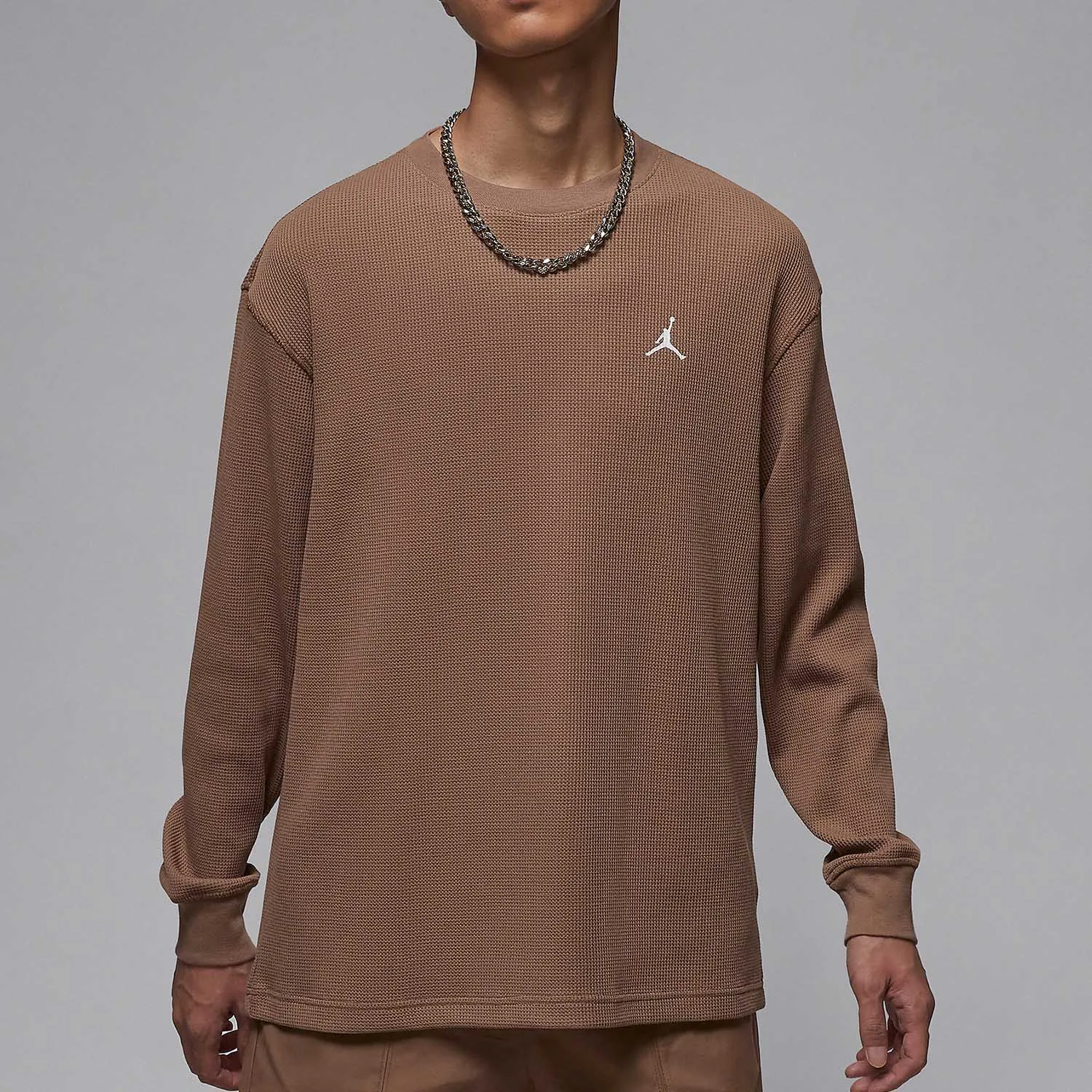 تي شيرت Nike الأصلي JORDAN للرجال ذو طباعة شبكية خارجية FV7457-223