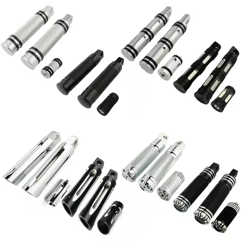 Motorcycle Footrest Foot Pegs Gear Shift Brake Pedals Shifter Pegs For Harley Touring Dyna Softail Sportster XL883 1200 Models