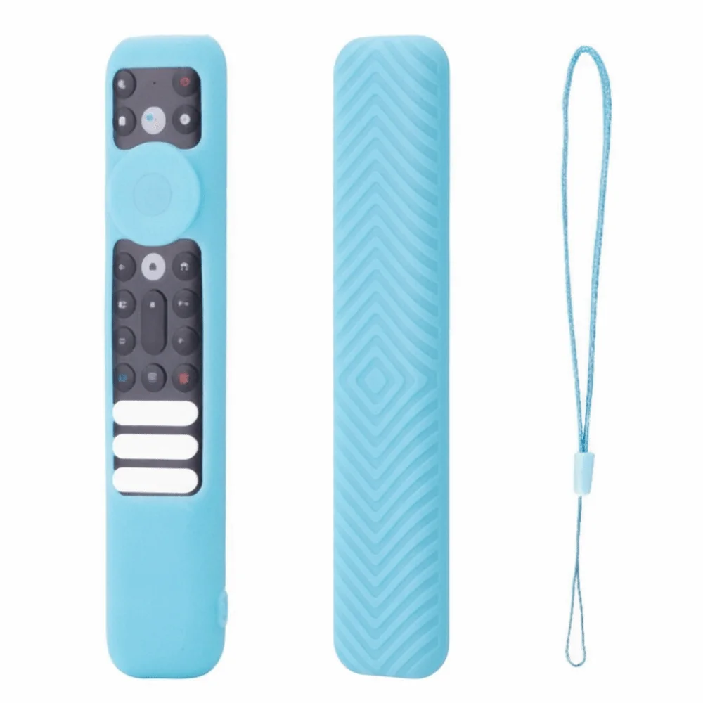 Luminous Remote Control Case Soft Texture Anti-fall Full Protective Cover Shockproof Anti-slip Silicone Case for TCL RC902V