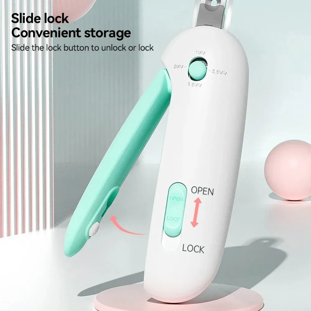 المهنية القط الكلب مسمار كليبرز آمنة مع ثقب قابل للتعديل الحيوانات الأليفة مسمار المتقلب مريحة الحيوانات الأليفة مقص الشعر أدوات تهذيب الحيوانات الأليفة #2