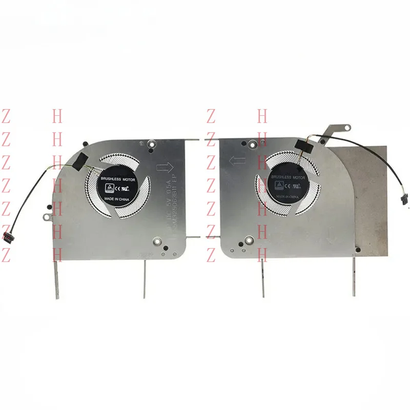 

ZHZH CPU GPU Fan FOR DFS200105B70T FL3N DFS5M325063B11 FL3P DC5V 0.5A A Pair New