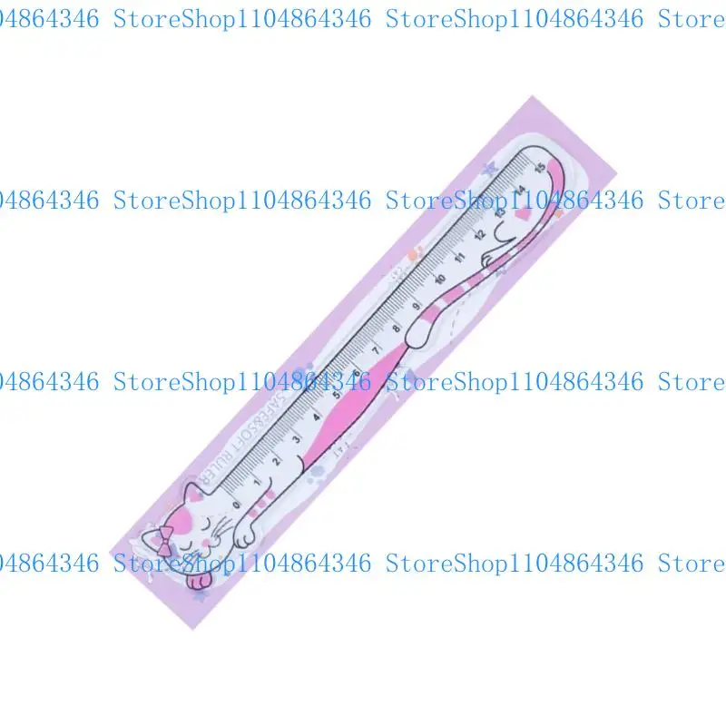5ASD 15 Righter Straight Lovely Cats Ruler Soft Ruler con per l'insegnamento
