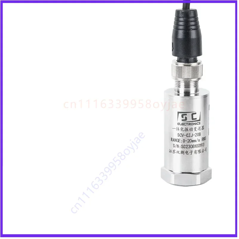 Sc-tech Original Scv-czj-20b All-in-one Vibration Sensor Transmitter Outputs 4-20ma Current Signal