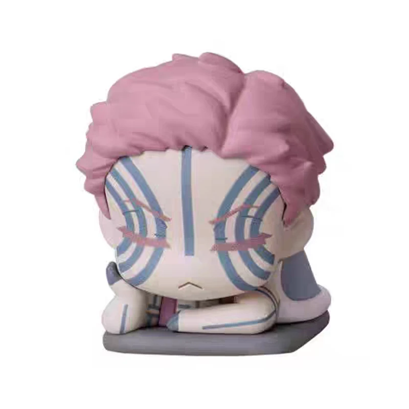 شيطان القاتل Giyuutarou Akaza Gashapon Q-نسخة شخصيات كرتونية النوم النمذجة حلية عمل نموذج لجسم اللعب #4